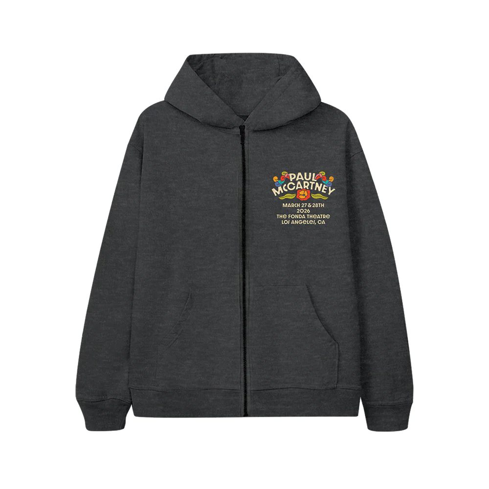Paul McCartney Rocks the Fonda 2026 Event Zip Hoodie